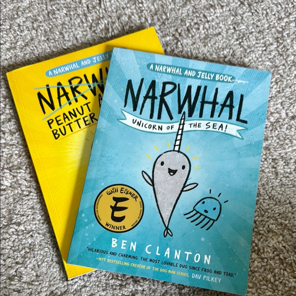 Narwhal and Jelly Book Set